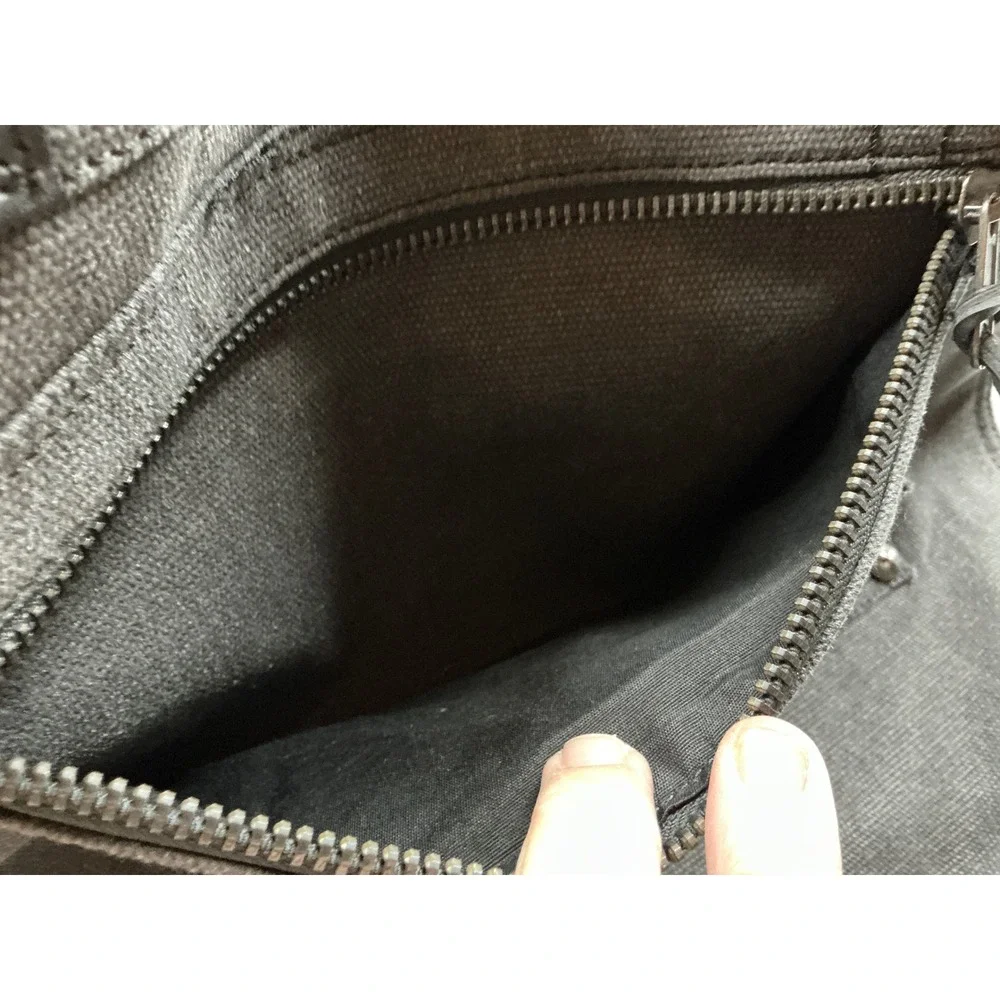 Rock Revival Y2K Canvas Messenger Bag Studded Crossbody Tote Grey OS Streetwear